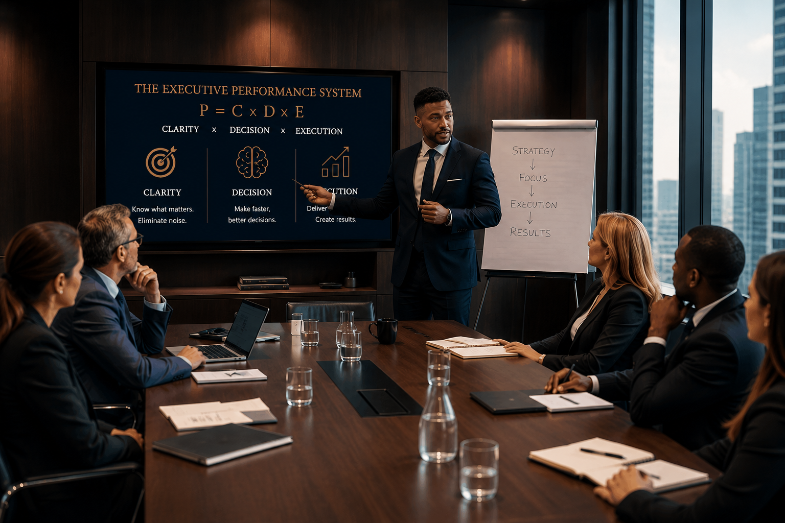 Executive boardroom training